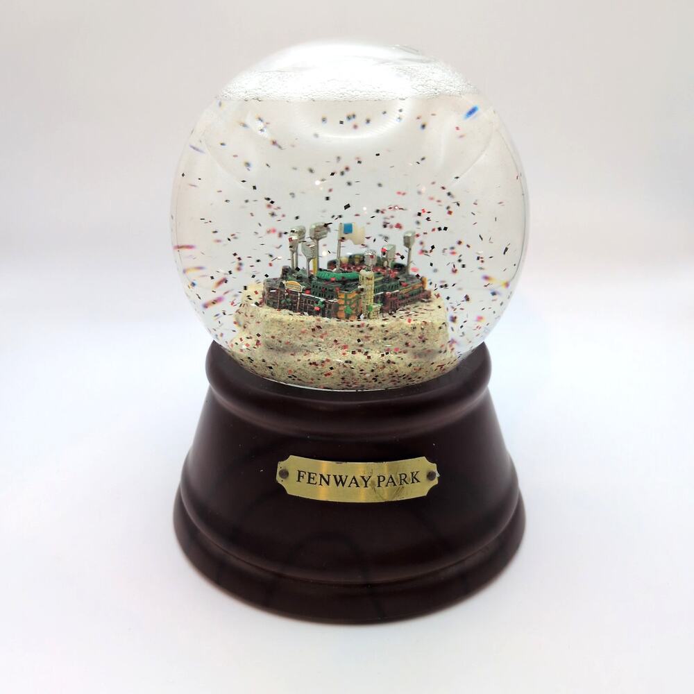 Fenway Park Musical Snow Globe Boston Red Sox Plays Take Me Out to the Ballgame